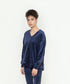 Women's Velour V-Neck Shirt